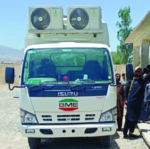 Mobile medical dispensary visited Ferozabad, Khuzdar